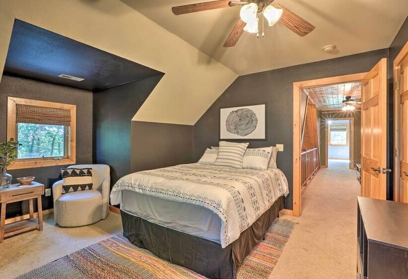 Country Cabin W/ Wraparound Deck & Views!