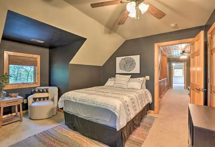 Country Cabin W/ Wraparound Deck & Views!