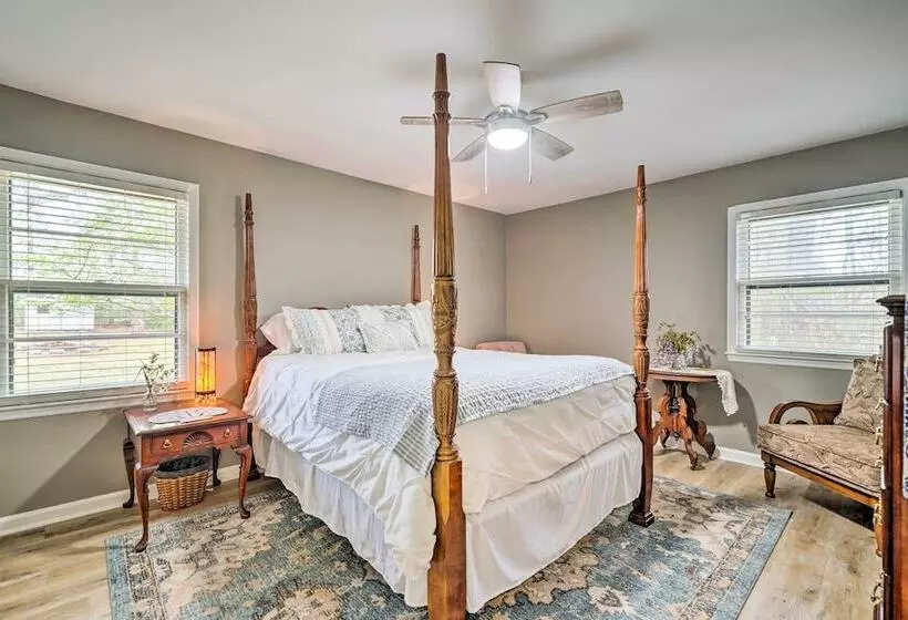 Cozy Wilmington Vacation Rental: 10 Mi To Beach!