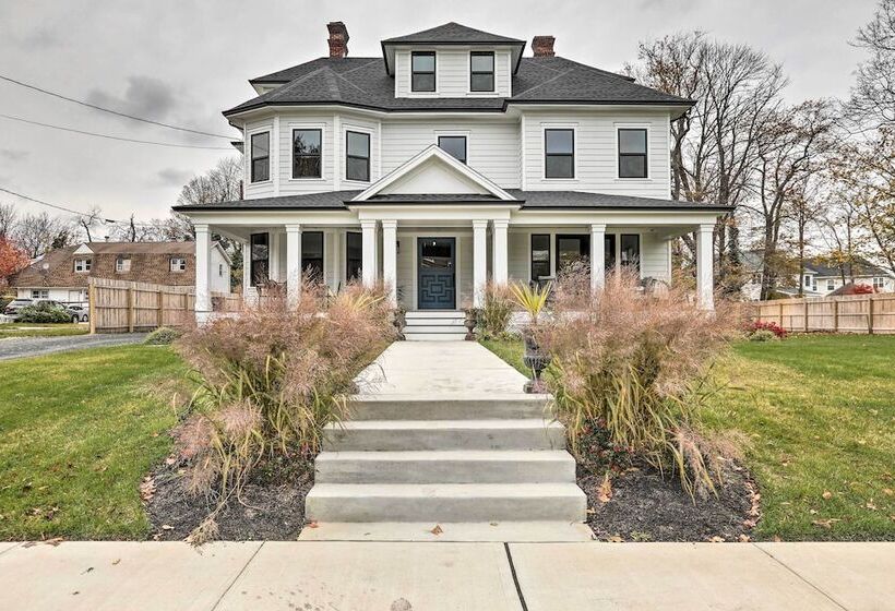 Grand Long Branch Home: 1 Block To Beach!