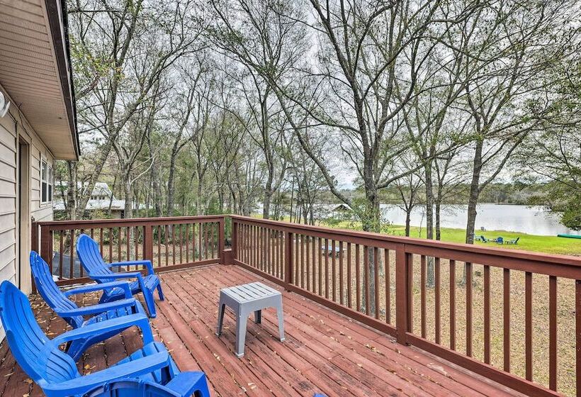 Waterfront Home W/ Boat Dock On Lake Conroe!