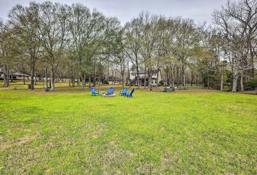 Waterfront Home W/ Boat Dock On Lake Conroe!