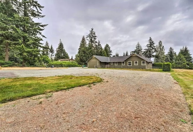 Peaceful Ranch Style Camano Home On 5 Acres!