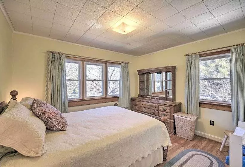 Quaint Creekside Home W/ Spacious Deck & Yard