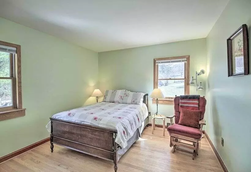 Quaint Creekside Home W/ Spacious Deck & Yard