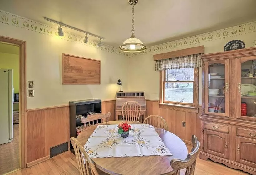 Quaint Creekside Home W/ Spacious Deck & Yard