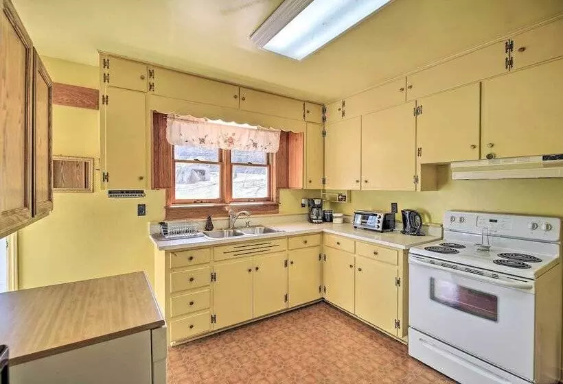 Quaint Creekside Home W/ Spacious Deck & Yard