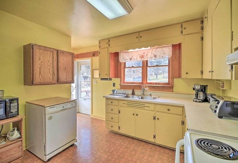 Quaint Creekside Home W/ Spacious Deck & Yard