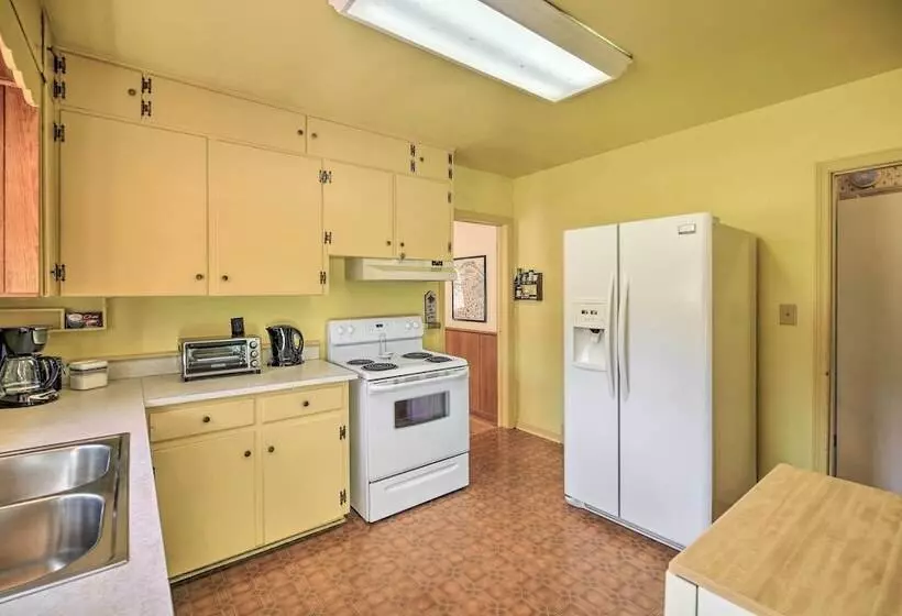 Quaint Creekside Home W/ Spacious Deck & Yard