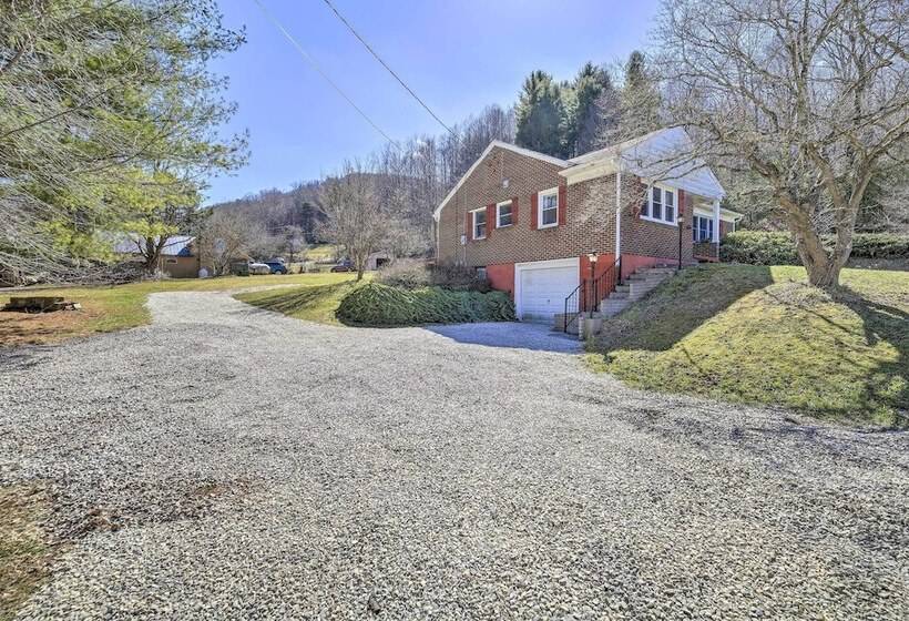 Quaint Creekside Home W/ Spacious Deck & Yard