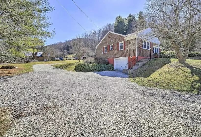 Quaint Creekside Home W/ Spacious Deck & Yard