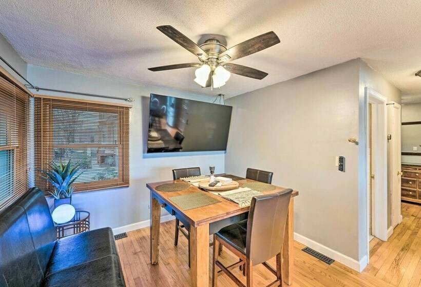 Riverfront Rockford Home W/ Fire Pit & Deck!