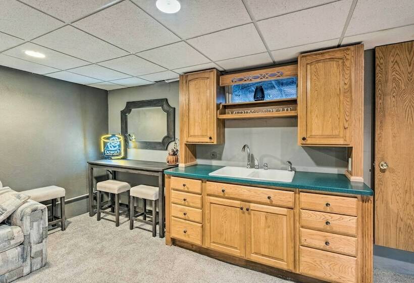 Riverfront Rockford Home W/ Fire Pit & Deck!