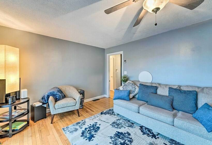 Riverfront Rockford Home W/ Fire Pit & Deck!