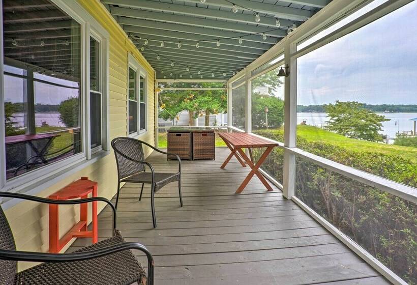 Serene River Retreat W/ Private Beach & Dock!