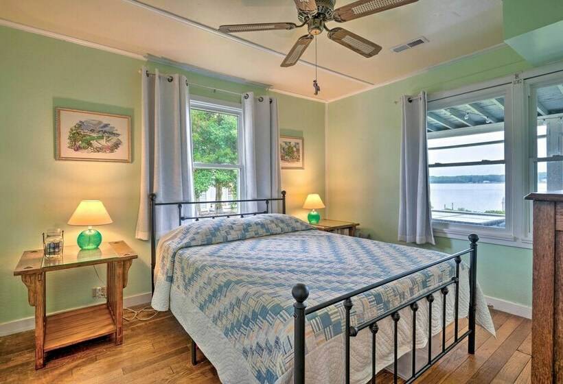 Serene River Retreat W/ Private Beach & Dock!