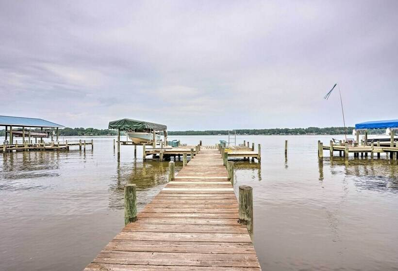 Serene River Retreat W/ Private Beach & Dock!