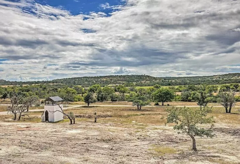 Trendy Fredericksburg Pad W/ Pool & Valley Views!
