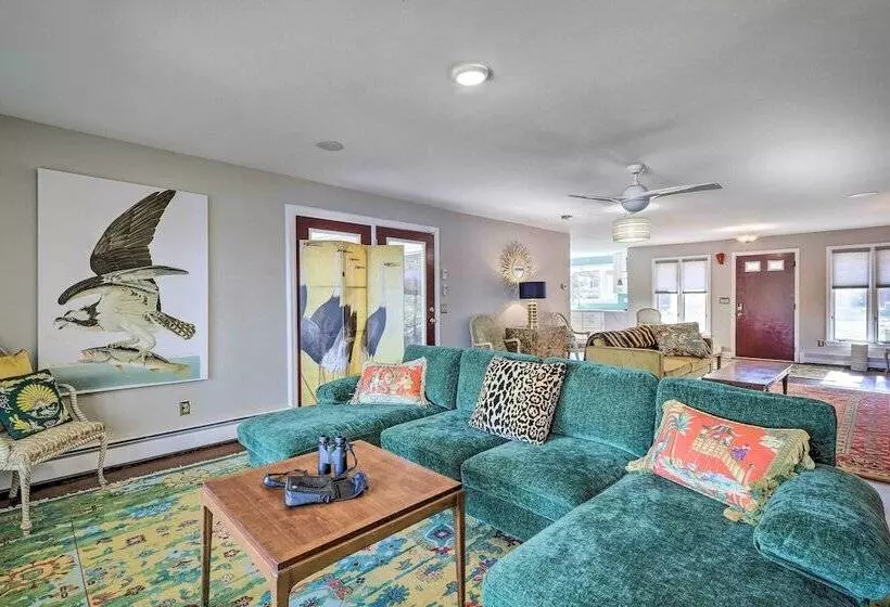 Vibrant Milford Home W/ Boat Dock & Patio!