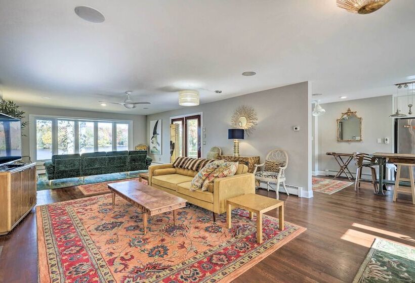 Vibrant Milford Home W/ Boat Dock & Patio!