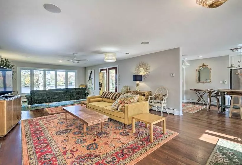 Vibrant Milford Home W/ Boat Dock & Patio!