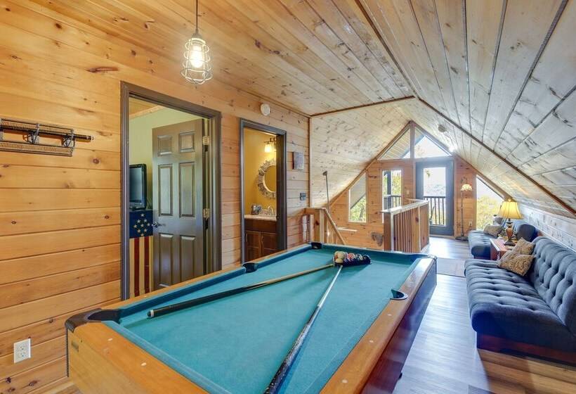 Above & Beyond Pigeon Forge Cabin W/ Prime Views!