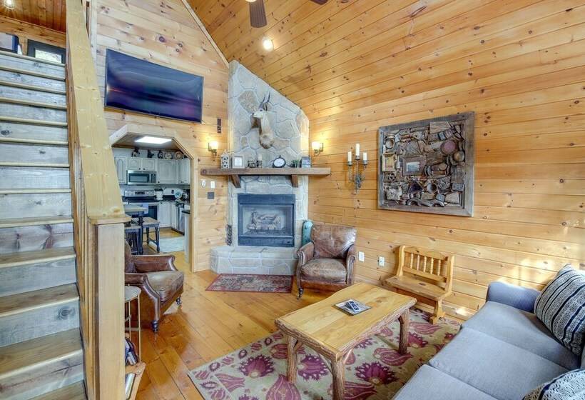 Above & Beyond Pigeon Forge Cabin W/ Prime Views!