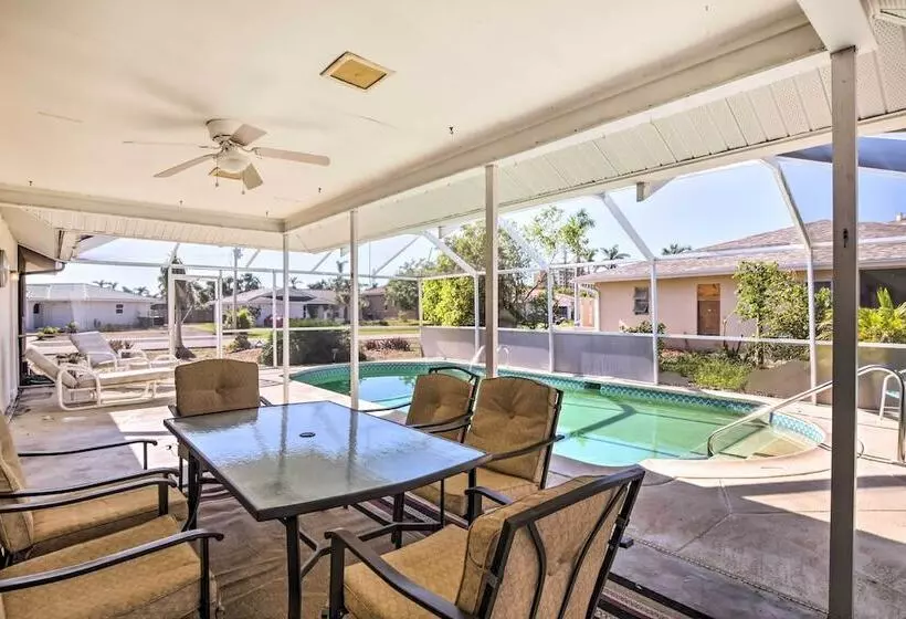 Breezy Marco Island Home W/ Pool   Walk To Beach!