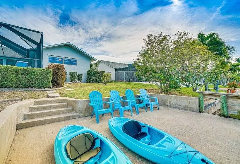 Cape Coral Home W/ Heated Pool, Dock & Gulf Access