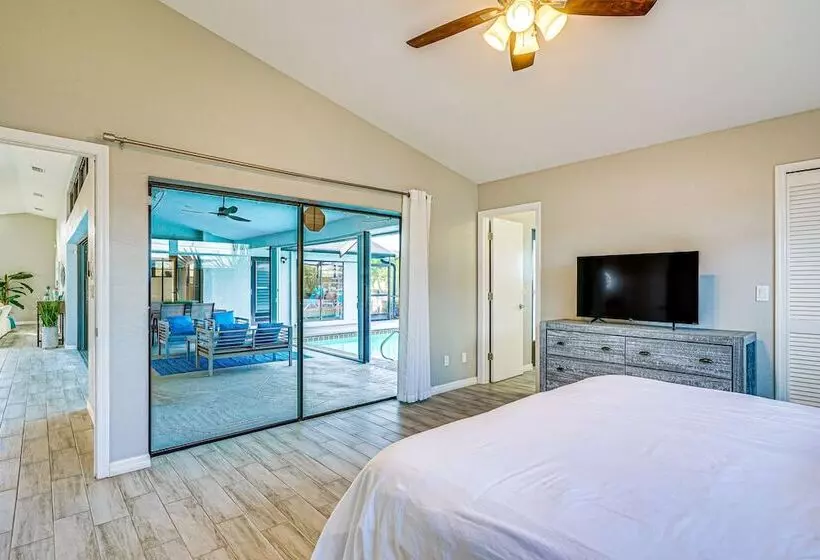 Cape Coral Home W/ Heated Pool, Dock & Gulf Access
