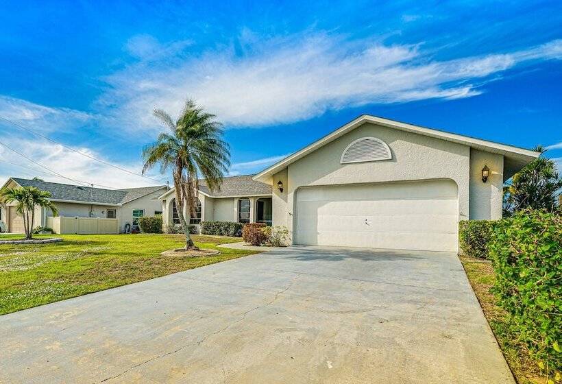 Cape Coral Home W/ Heated Pool, Dock & Gulf Access