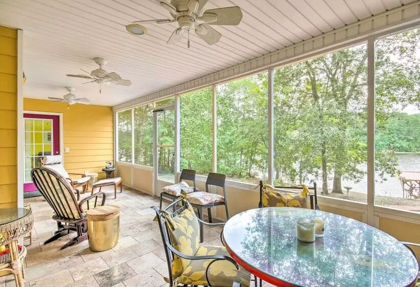 Cheery Swansea Home On Calmont Pond W/ Dock!