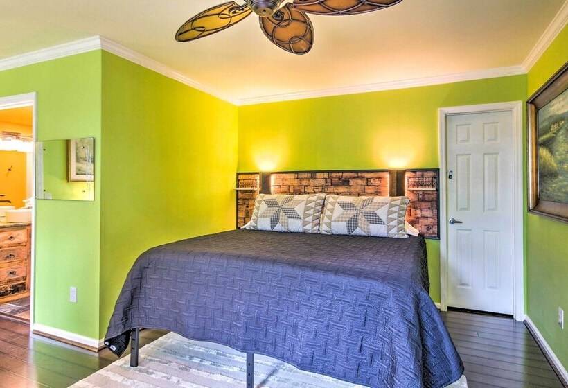 Cheery Swansea Home On Calmont Pond W/ Dock!