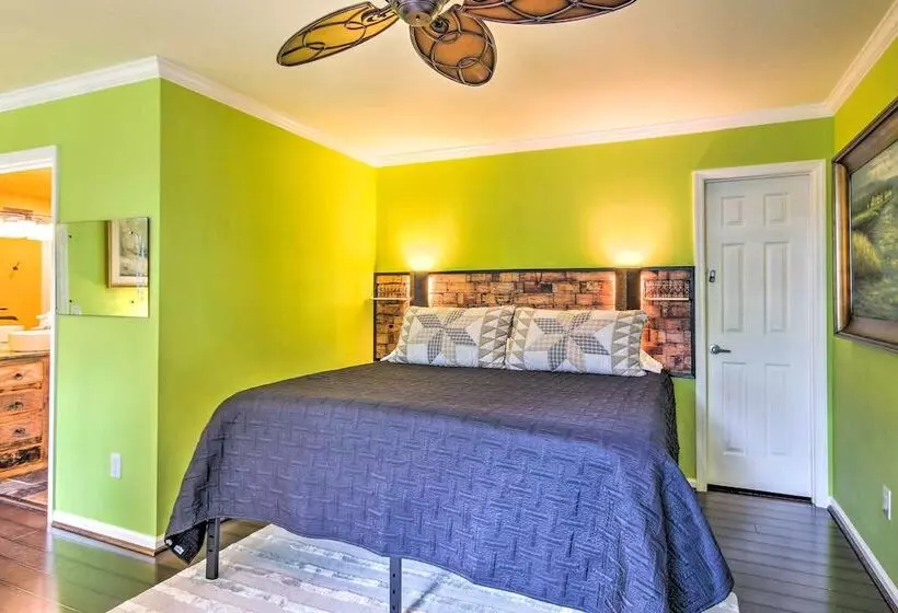 Cheery Swansea Home On Calmont Pond W/ Dock!