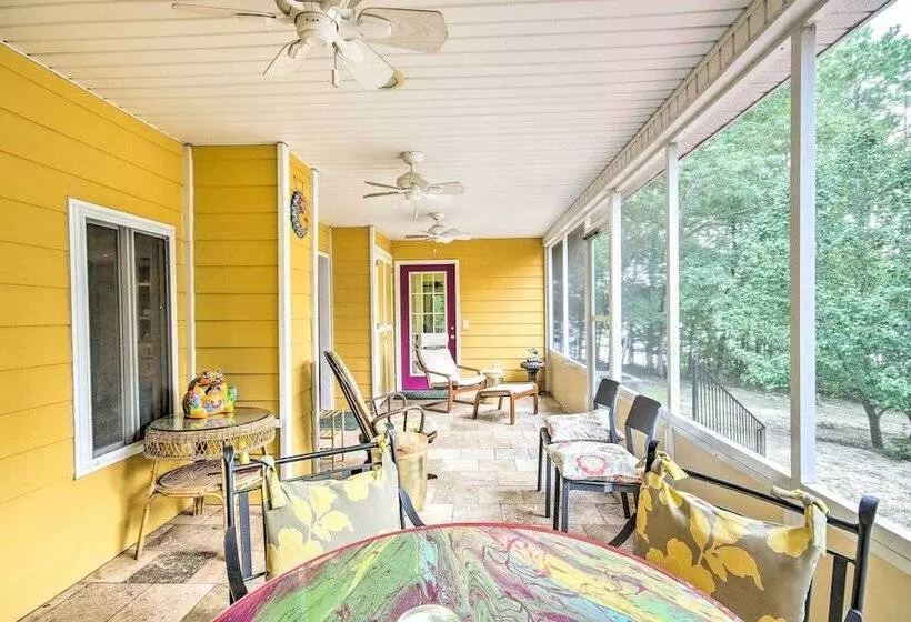 Cheery Swansea Home On Calmont Pond W/ Dock!