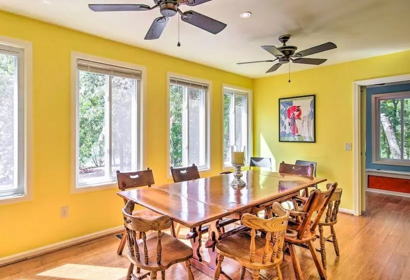 Cheery Swansea Home On Calmont Pond W/ Dock!