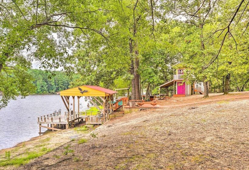 Cheery Swansea Home On Calmont Pond W/ Dock!