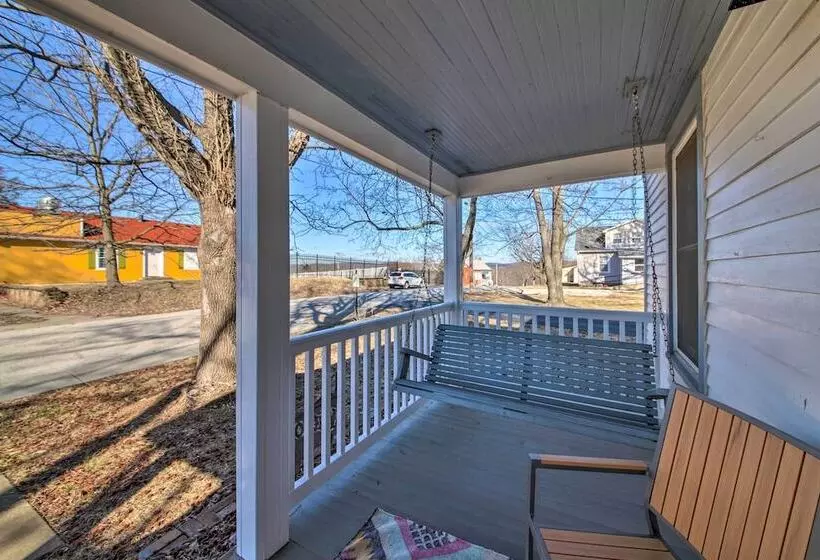Cozy Augusta Home W/ Porch: Walk To Katy Trail!
