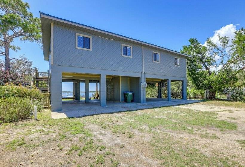 Waterfront Duplex W/ Dock & Views: Near Town!