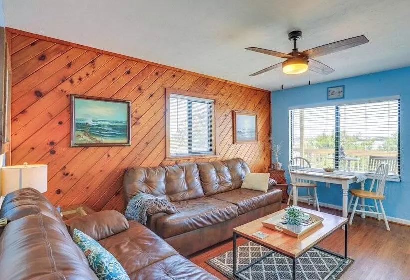 Waterfront Duplex W/ Dock & Views: Near Town!