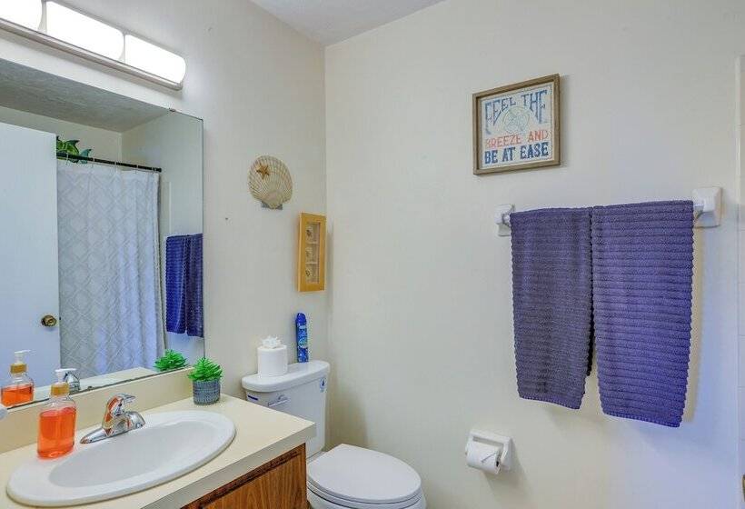 Waterfront Duplex W/ Dock & Views: Near Town!