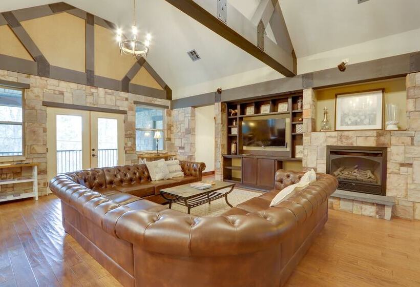 Dragon Castle  W/ Secret Passage, Dock, & Hot Tub