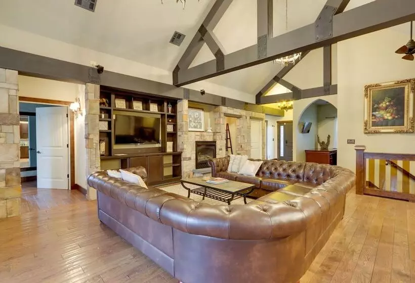 Dragon Castle  W/ Secret Passage, Dock, & Hot Tub