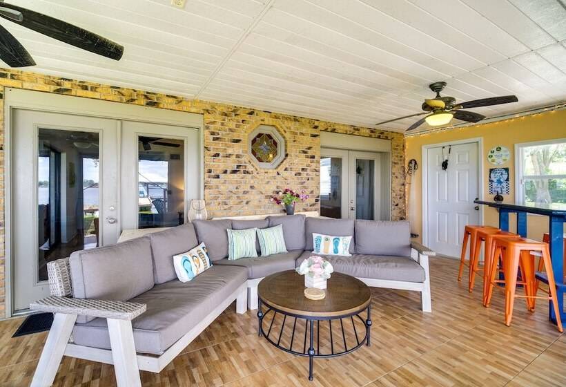 Lake Francis Lily Pad Home W/ Hot Tub & Dock!