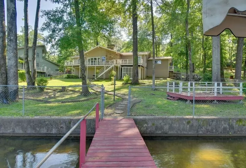 Deck, Dock & Resort Amenities: Home In Hot Springs