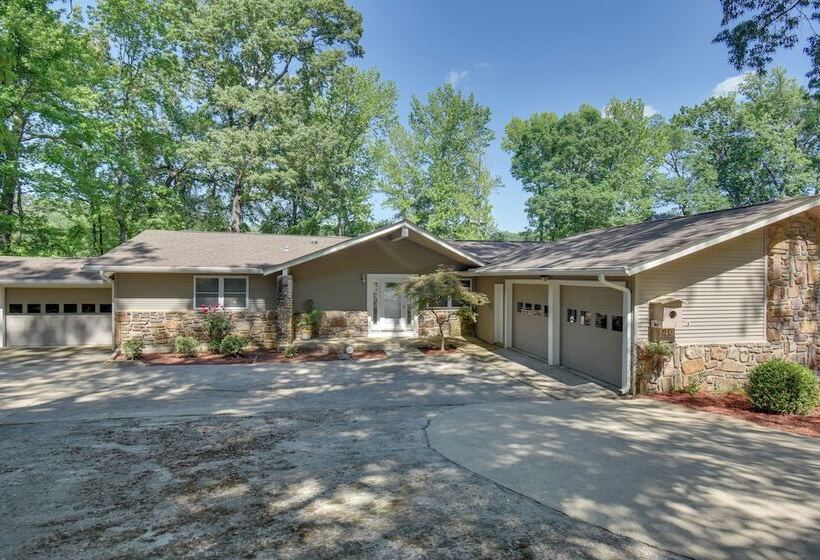 Deck, Dock & Resort Amenities: Home In Hot Springs