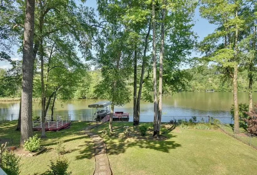 Deck, Dock & Resort Amenities: Home In Hot Springs