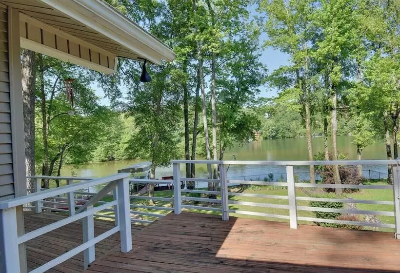 Deck, Dock & Resort Amenities: Home In Hot Springs