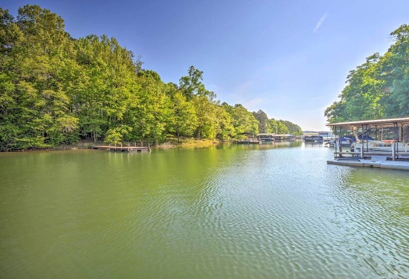 Lakefront Townville Gem W/ Boat Dock & Kayaks