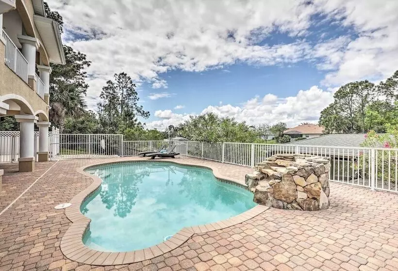 Luxury Palm Coast Home W/ Dock & Game Room!
